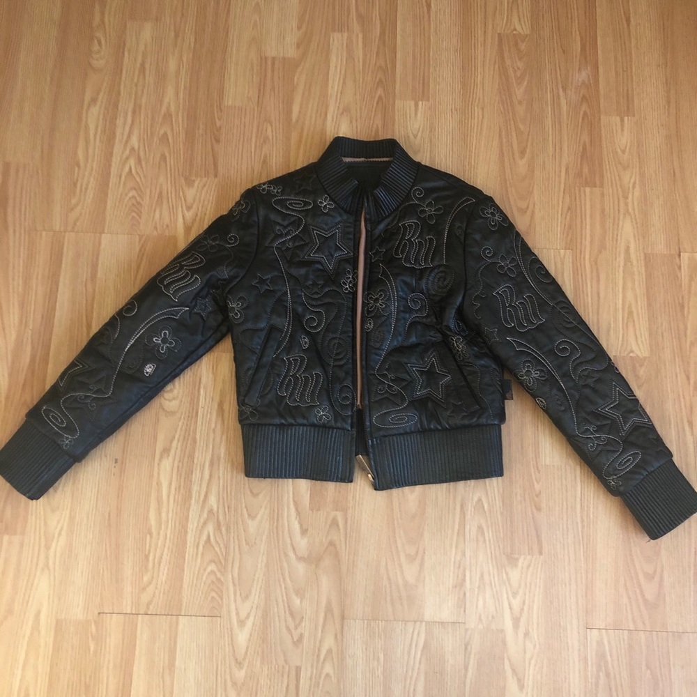 Leather jacket